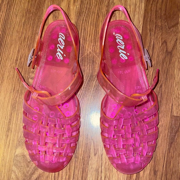 Aerie/American Eagle Retro “Jellies” Sandals Size 9 NWOT - Picture 3 of 7